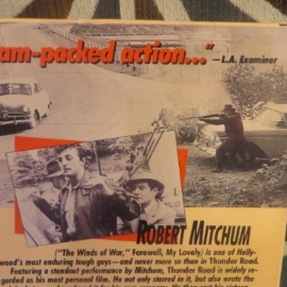 THUNDER ROAD - 1958 - VHS (1988 Release) - Picture 3 of 9